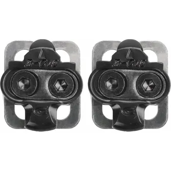 Pedál na kolo Exustar Černé SPD kufry – sada