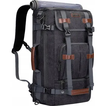 Městský batoh WITZMAN Batoh Pánský Canvas Vintage Velký Batoh na notebook 17 palců