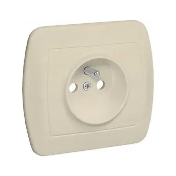 Elektrická zásuvka Elektrická Zásuvka Kontakt-simon béžová