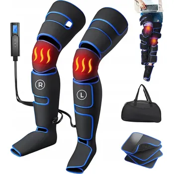 Masážní přístroj LYMFODRENÁŽNÍ PŘÍSTROJ TLAKOVÁ MASÁŽNÍ PŘÍSTROJ PŘÍSTROJ NA NOHY PRESOTERAPIE 6 REŽIMŮ