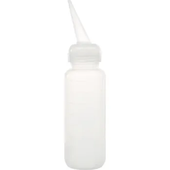 Wella Professionals Bottle With Nozzle aplikační lahvička s tryskou pro přesné barvení 240 ml, Transparentní
