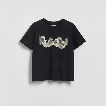 Reserved - Tričko s potiskem - černý - 194HT-99X - 194HT-99X-L