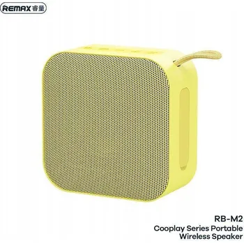 Bluetooth reproduktor BEZDRÁTOVÝ REPRODUKTOR REMAX COOPLAY SERIES RB-M2 ŽLUTÝ