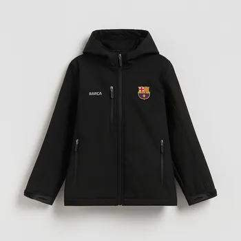 Chlapecké oblečení Reserved - Softshellová bunda FC Barcelona - černý - 822GM-99X - 822GM-99X-128