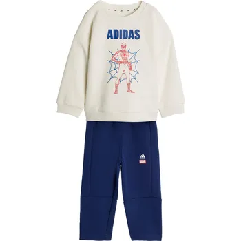 ADIDAS SOUPRAVA ADIDAS MARVEL SPIDER-MAN JOGGER 18 MĚSÍCŮ BÍLÁ|MODRÁ