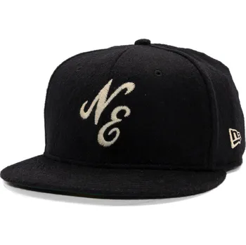 Kšiltovka Kšiltovka New Era - 59FIFTY Day - Wool & Cashmere Script - Black velikosti fitted caps 7 1/4 (57.7 cm)