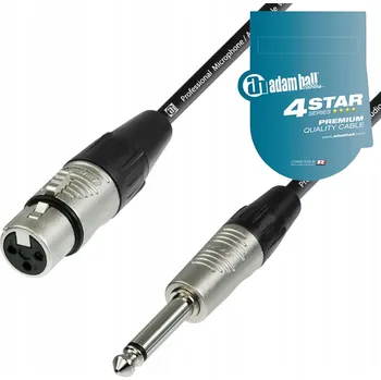 Audio kabel Kabel Adam Hall K4 MFP 0300 XLR - Jack 6,3 mm, 3 m