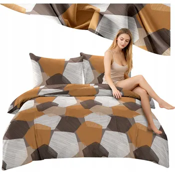 Povlečení Povlečení 160x200 + 2 povlečení Sada Povlečení Barevná 3D Mnoho