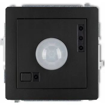 vypínač Jednopólový vypínač s pohybovým senzorem Karlik 12DCR-1 černý