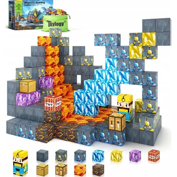 ostatní stavebnice Toylogy Magnetická stavebnice pro děti od 3 do 8 let