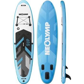 Paddleboard NEOLYMP Nafukovací paddleboard 315x84 cm – odolný, stabilní, s příslušenstvím 320 CM BÍLÁ|MODRÁ