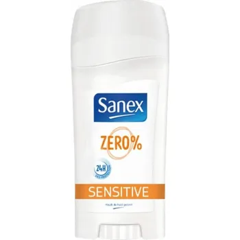 Deodorant v tyčince Sanex Zero Sensitive 65 ml bez hliníku