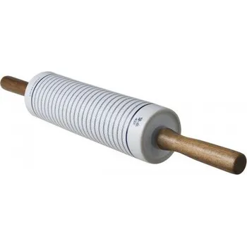 Váleček na těsto Porcelánový váleček na těsto LAURA ASHLEY CANDY BÍLÝ 46&nbsp;cm