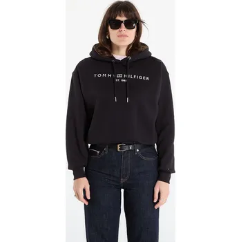 Pánská mikina Mikina Tommy Hilfiger Corp Logo Mdrn Hoodie Black XS