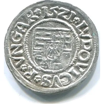 UHRY. Ludvík II. Jagelonský (1516 - 1526). Denár 1522 / ?. Ag.