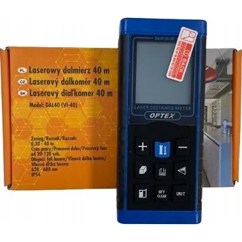 Měřící laser LASEROVÝ DÁLKOMĚR 40m DIGITÁLNÍ MĚŘIČ VZDÁLENOSTI LASEROVÁ VODVÁHA IP54