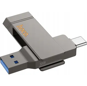 USB flash disk Flash disk Hoco UD15 32 GB USB 3.2 černý