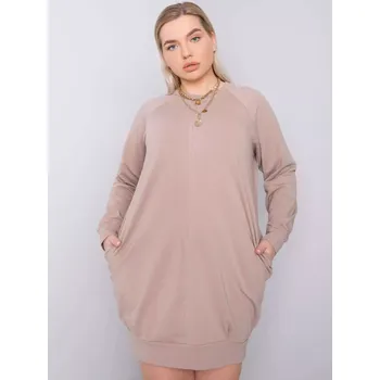 Dámské šaty Šaty RV SK 6296.99 tmavě lila XL