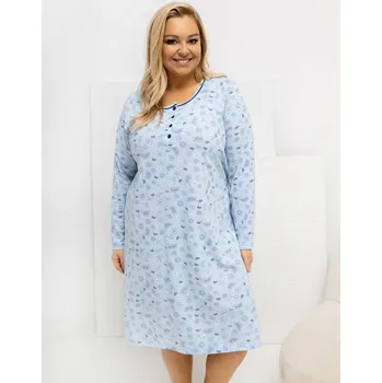 DU KN noční košile FP 604.10 světle modrá 2XL
