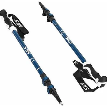 Trekingová hůl Nils TK8601 modré 65-135 cm