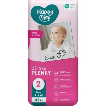 Plena Happy Mimi Mini 2 3-6 kg 42 ks