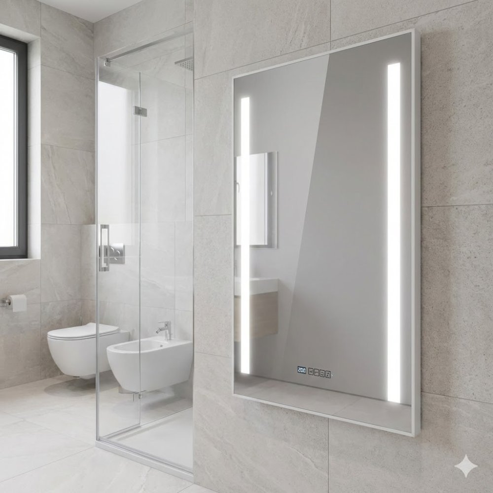 Infrapanel se zrcadlem a vestavěným LED osvětlením 400W - WiFi