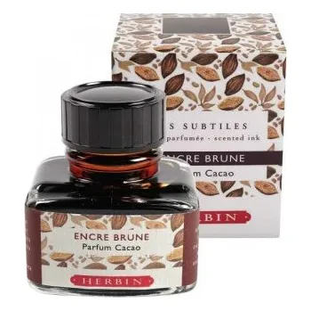 Hnědý inkoust Herbin s vůní kakaa 30ml