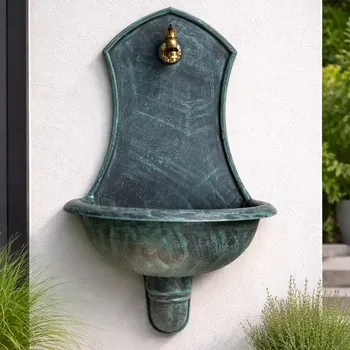 Umyvadlo Zahradní umyvadlo Siena antická zelená - kohoutek Drak (Prvotřídní kvalita)
