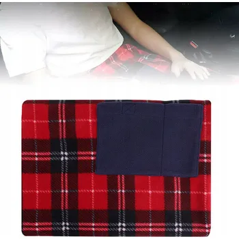 MĚKKÁ VYHŘÍVANÁ DEKA POLYESTER 88CM - USB PORT 5V/1A DO AUTA I DOMŮ