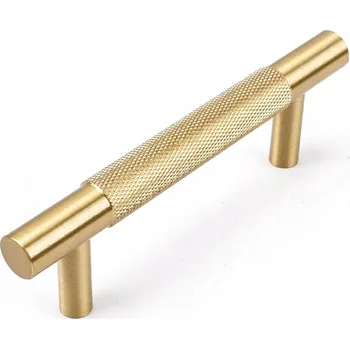 Nábytkové kování Nábytková úchytka zlatá 96 mm | Styl loft glamour | Kovové madlo