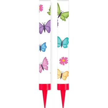 Dortová svíčka Dortová fontána Motýlci dortový ohňostroj 12 cm Narozeniny 2ks