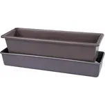 Truhlík Lebiš PROFI 60 cm samozavlažovací hnědý