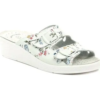 Dámská zdravotní obuv Golden Fit Medi Line 703 květové dámské zdravotní pantofle EU 41 + DÁREK