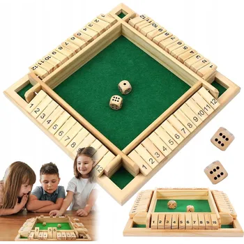 Desková hra Dřevěná desková hra – kostková hra BEDEE