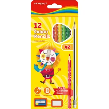 Pastelka Pastelky Keyroad 12 ks