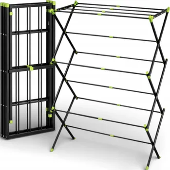 Sušák na prádlo Sušák na prádlo Electo vertikální, skládací, ocelový, 10 m, balkonový