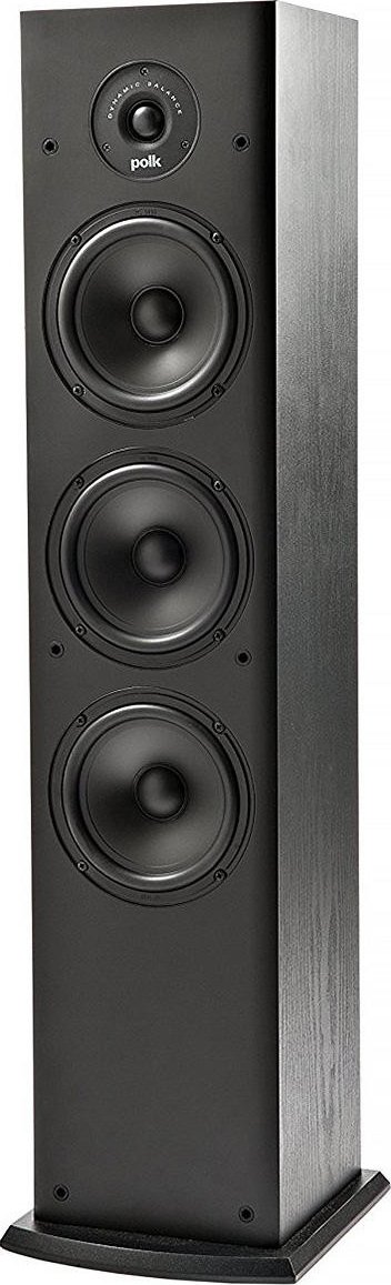 Polk Audio T50 — podlahové reprosoustavy, Dynamic Balance, silné basy, POLK AUDIO Černá