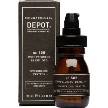 Depot No. 505 Conditioning Beard Oil Mysterious Vanilla - Olejový balzám na vousy 30 ml