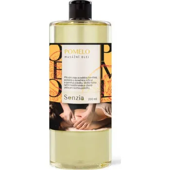 Masážní přípravek Eureko Masážní olej SENZIA Pomelo, 200 ml