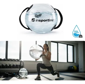 inSPORTline Vodní posilovací míč Flowball 30 cm / max. 15 kg