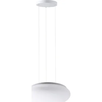 OSMONT ARAKIS LE3 závěsné skleněné svítidlo bílá IP40 3000/4000 K 34W LED - OSMONT OS ARA71699