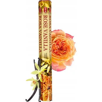 Čajovna Vonné tyčinky HEM ROSE VANILLA 20 g