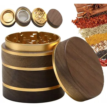 Kuchyňský mlýnek Ruční mlýnek Bedee dřevěný hnědý