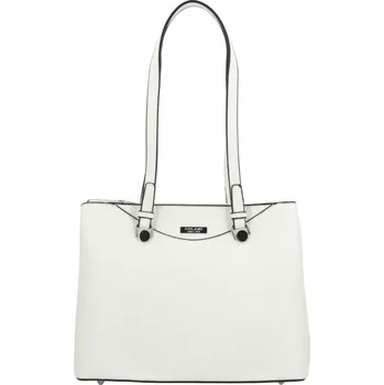 Kabelka DELAMI Dámská kabelka D5891 white + 2 měsíce na vrácení zboží