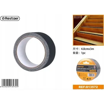 Lepicí páska Protiskluzová páska černá 4,8 cm x 3 m