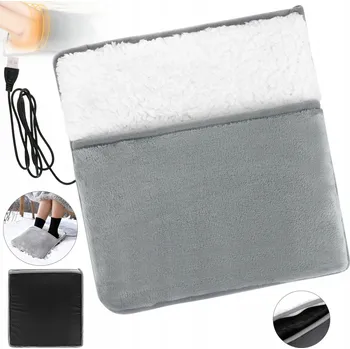 ELEKTRICKÝ OHŘÍVAČ NA NOHY KOŽÍŠEK VYHŘÍVANÁ PODLOŽKA USB