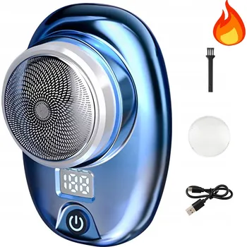 Přenosný Pánský Holicí Strojek Kapesní Mini Elektrický Zastřihovač Vousů