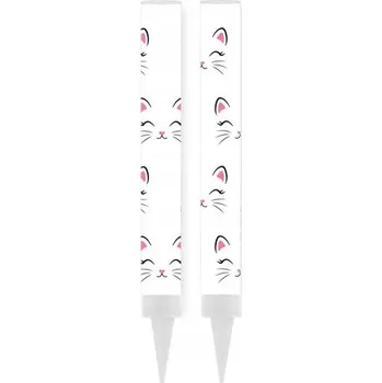 Dortová svíčka Dortová fontána Koťátko dortový ohňostroj 12cm Narozeniny 2 ks