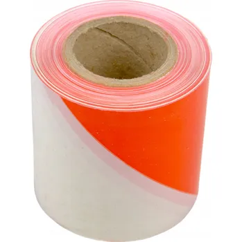 Lepicí páska Výstražná Páska 0,7 x 100 m Bílo-Červená