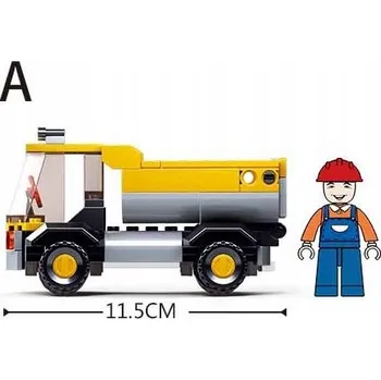 ostatní stavebnice STAVEBNICE SLUBAN SKLÁPĚČKA NÁKLADNÍ AUTO MĚSTO CITY TOWN